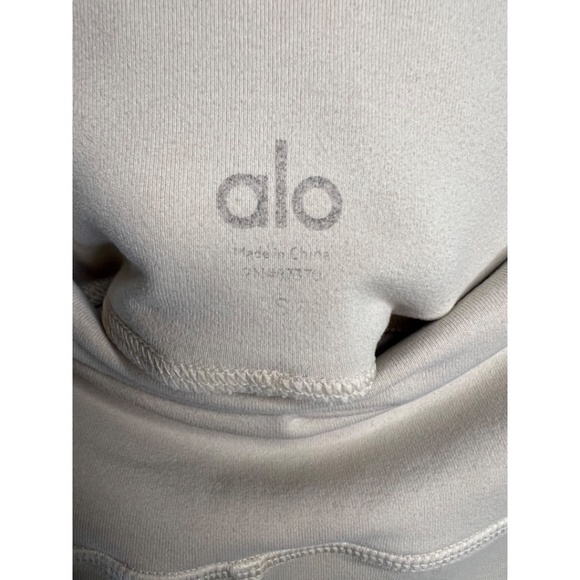 Alo HIGH-WAIST MOTO Legging Size‎ S Off White - Picture 7 of 7